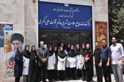نظارت معاون شبکه بهداشت و درمان شهرستان ری بر روند خدمت‌رسانی مراکز ۱۲ ساعته در مراسم وداع و تشییع رهبر شهید امت